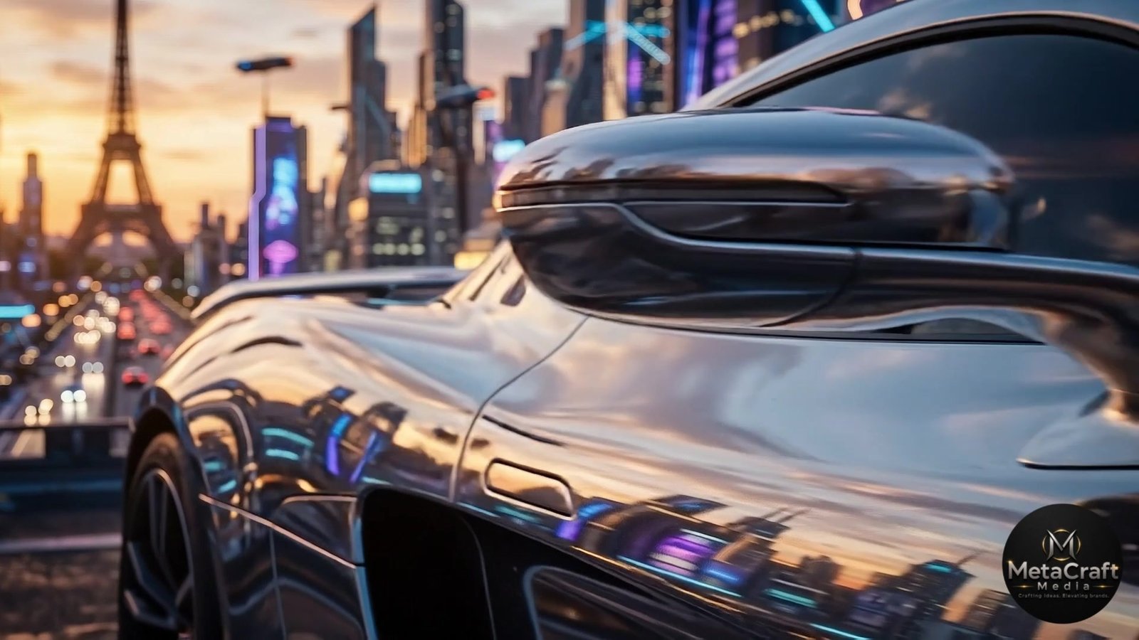 VALOIS electric hypercar scene